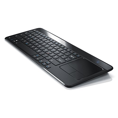 CSL - Bluetooth Slim Tastatur mit Touchpad - Multimedia...