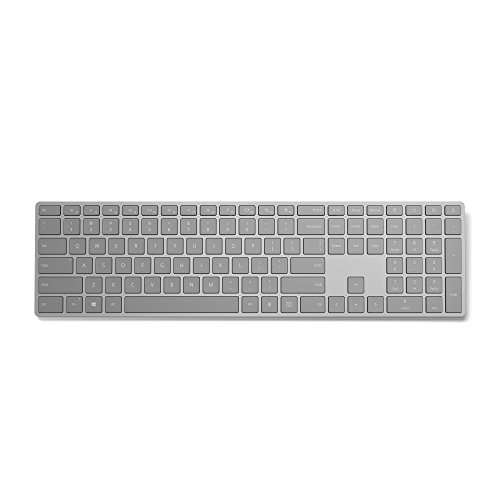 Microsoft Modern Keyboard (mit Fingerprint-ID) silber